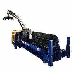 фото Горизонтальный пакетировочный пресс с грейферным механизмом захвата